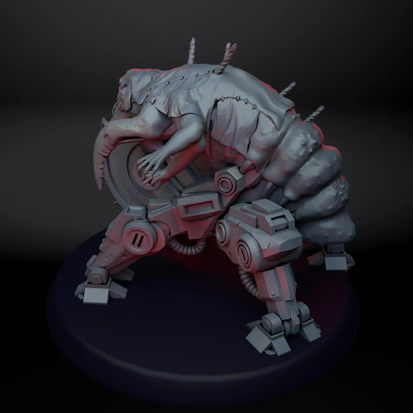 Abomination by Ratman Forge, 28/32mm scale miniature, 78x82mm