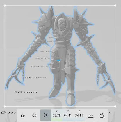 Warlock of Goetic Arts by Diceverse, 28/32mm scale miniature, 64mm Tall, Trench Crusade Proxy