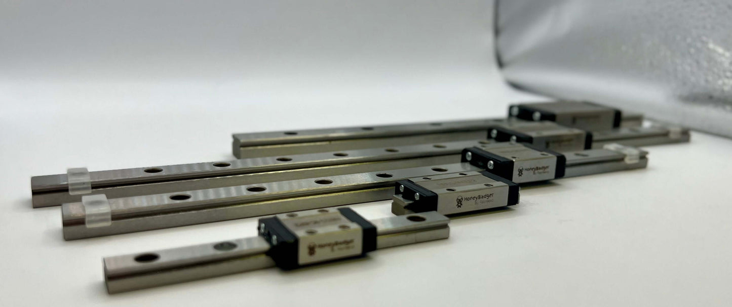 HoneyBadger MGN12C Stainless Steel Rails