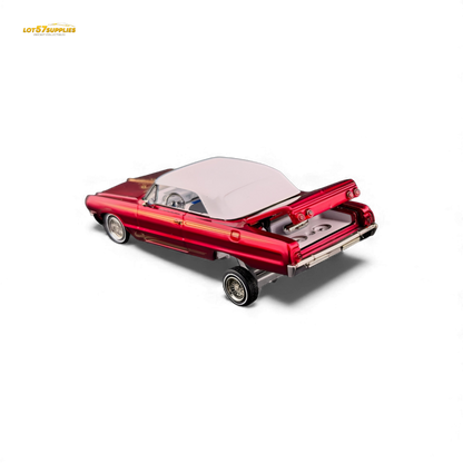 Fine Works64 Chevrolet Impala Transparent Red 1:64