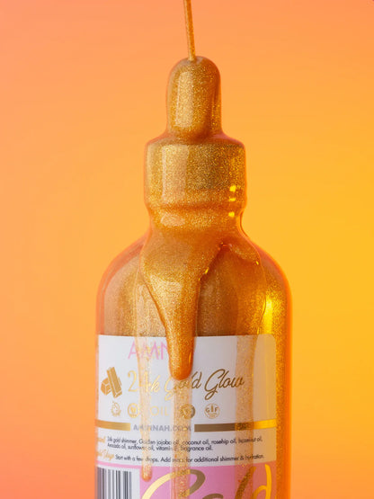"24K Gold Glow" Body Oil by AMINNAH