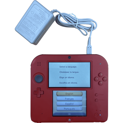 Nintendo 2DS Crimson Red - Nintendo 3DS
