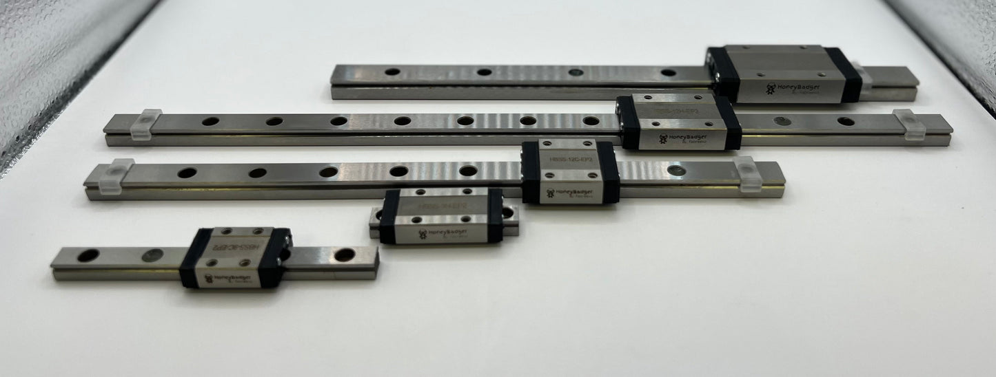 HoneyBadger MGN9C Stainless Steel Rails