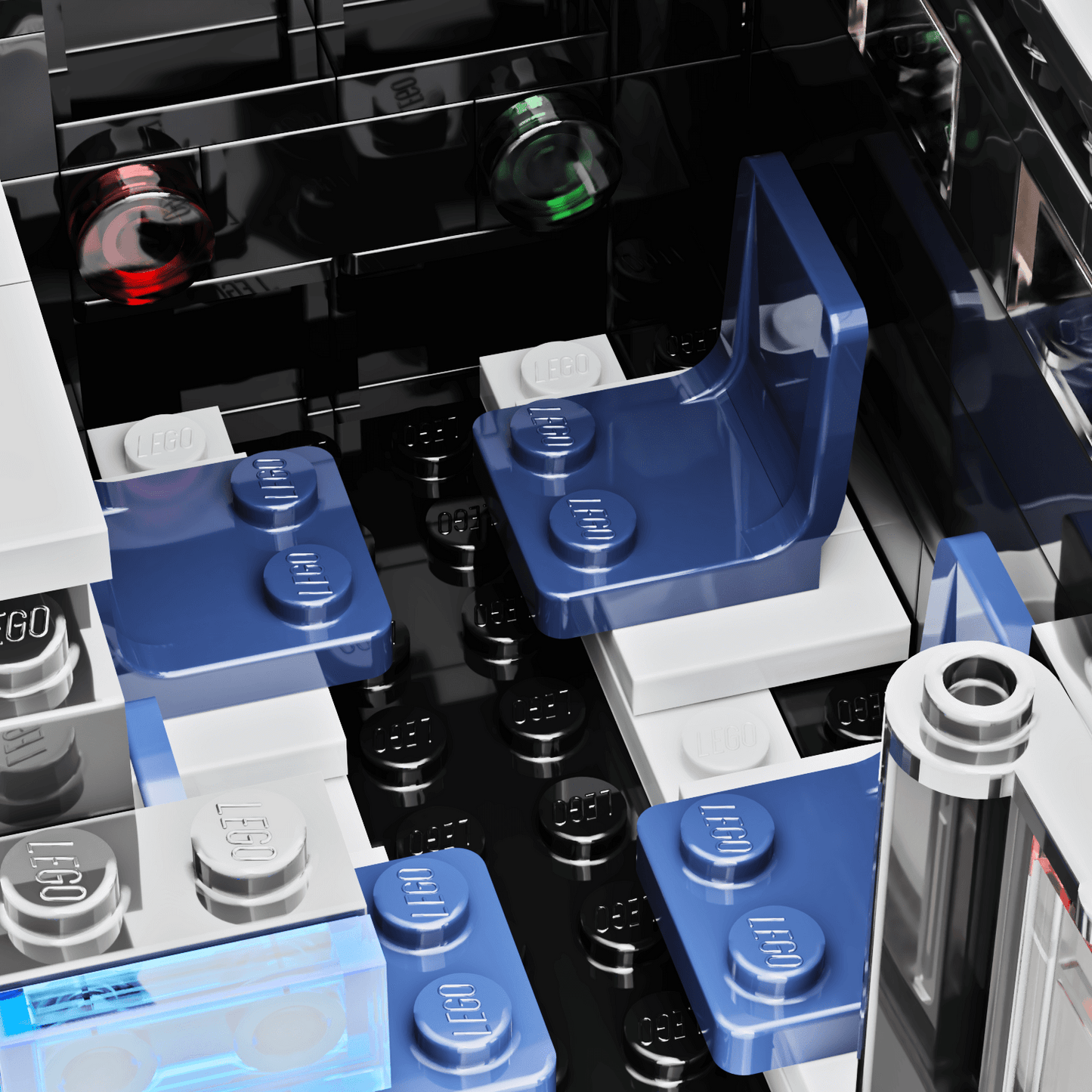 Police Armored S.W.A.T. Vehicle - Custom Building Set - Made Using LEGO® Parts