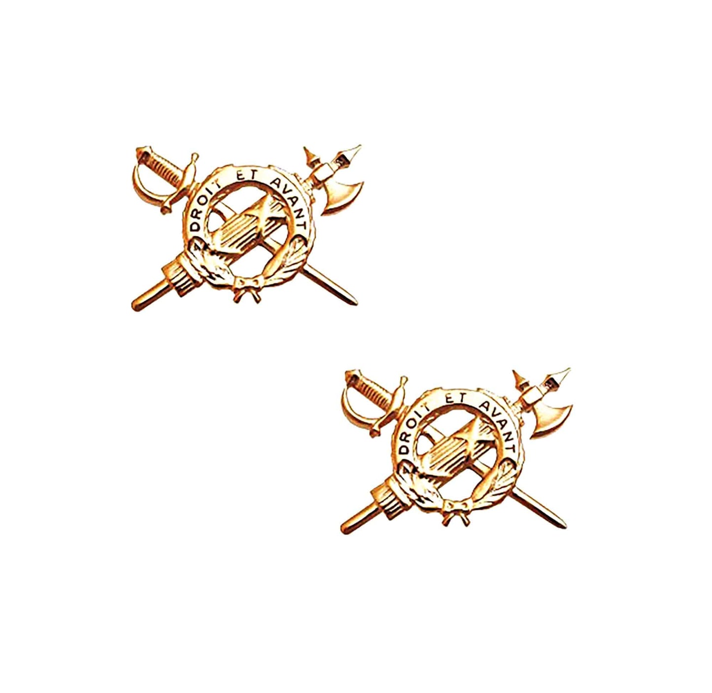 U.S. Army Inspector General Officer Branch STA-BRITE® Pin-on (pair)