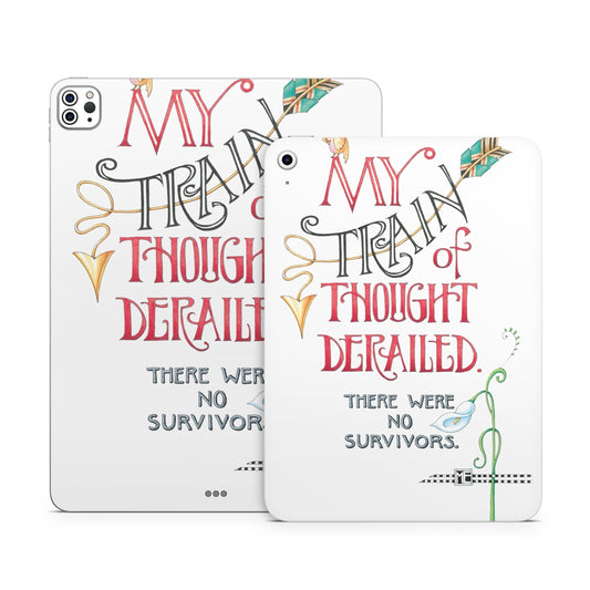 Train Derailed - Apple iPad Skin