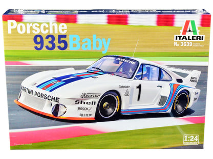 Skill 3 Model Kit Porsche 935 Baby 1/24 Scale Model by Italeri  free shipping USA