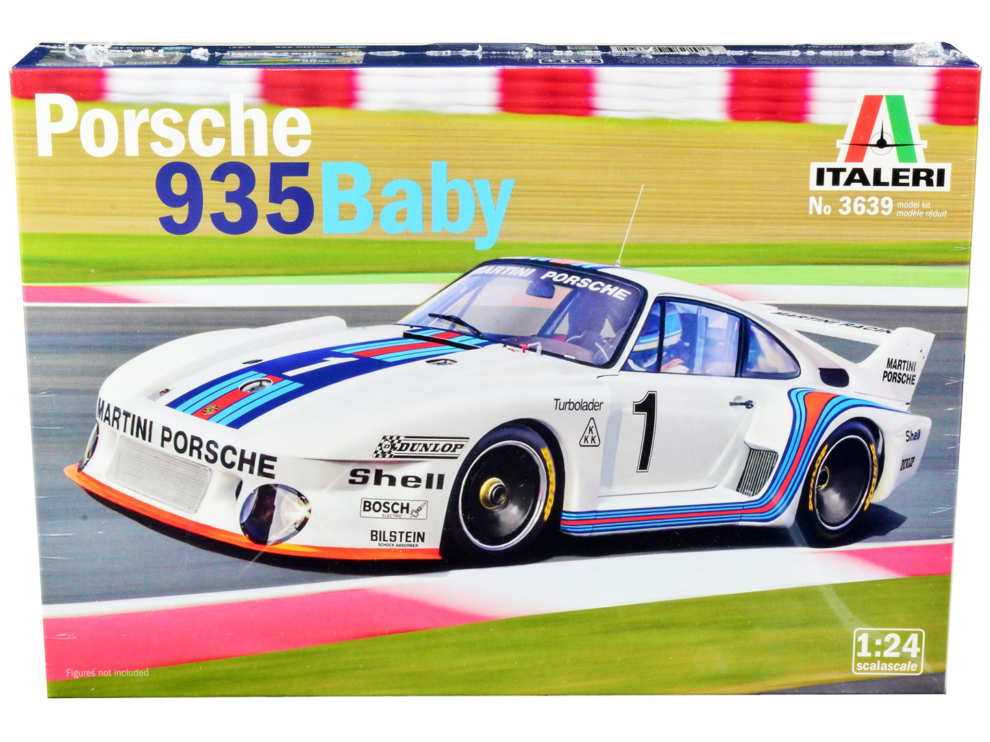 Skill 3 Model Kit Porsche 935 Baby 1/24 Scale Model by Italeri  free shipping USA