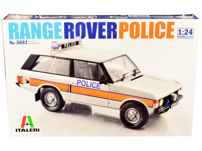 Skill 3 Model Kit Land Rover Range Rover Police 1/24 Scale Model by Italeri  free shipping USA