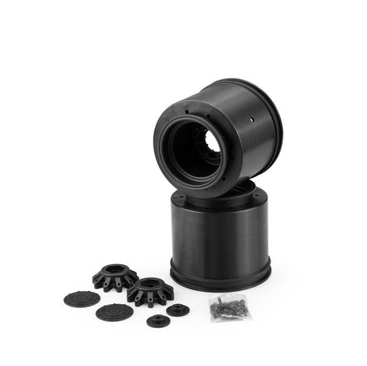 JConcepts JCO3414B Aggressor 2.6 x 3.8 Monster Truck Wheel Black 2