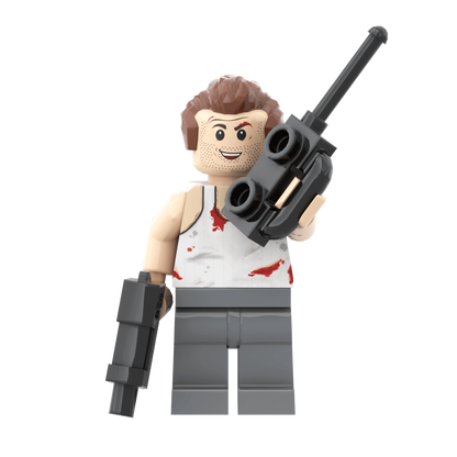 John McClane - Die Hard - Custom Printed Minifig - Made Using LEGO® Parts