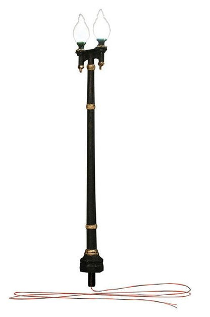 Woodland Scenics JP5632 HO Scale Double Lamp Post Street Lights
