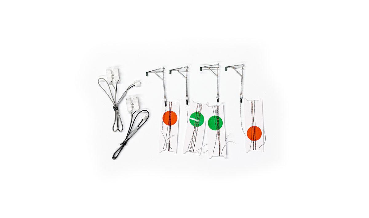 Woodland JP5637 N Scale Mast Arm Traffic Lights