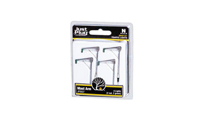 Woodland JP5637 N Scale Mast Arm Traffic Lights