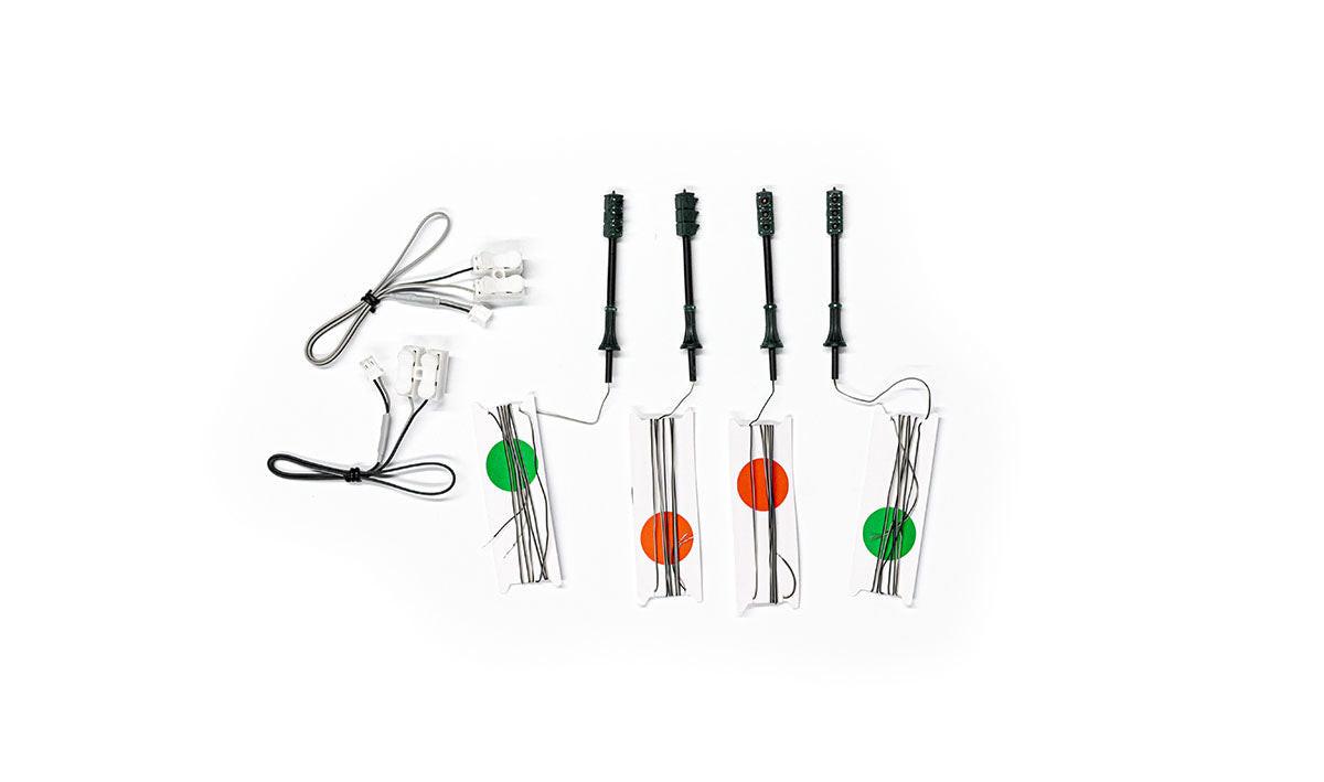 Woodland JP5664 O Scale Pedestal Traffic Lights