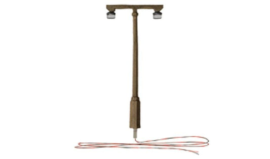 Woodland Scenics JP5676 HO Scale Twin Lamp