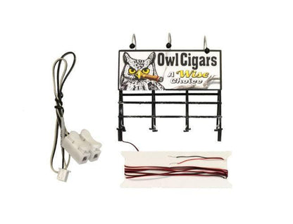 Woodland jp5795 HO Wise Tobacco Co Billboards