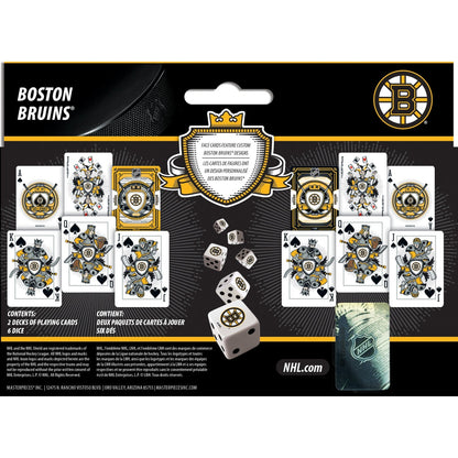 Boston Bruins - 2-Pack Playing Cards & Dice Set by MasterPieces Puzzle Company INC