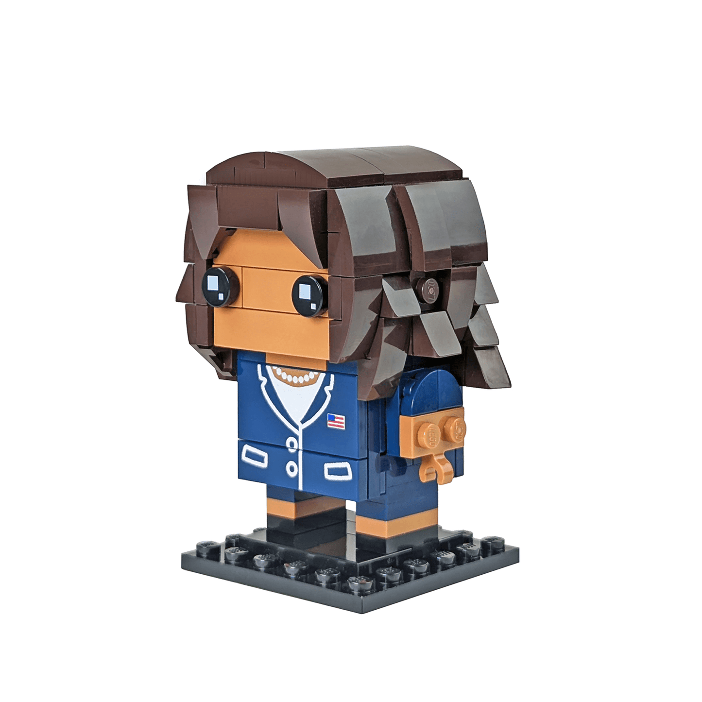 Kamala Harris Brick Building Set - Custom Set - Made Using LEGO® Parts
