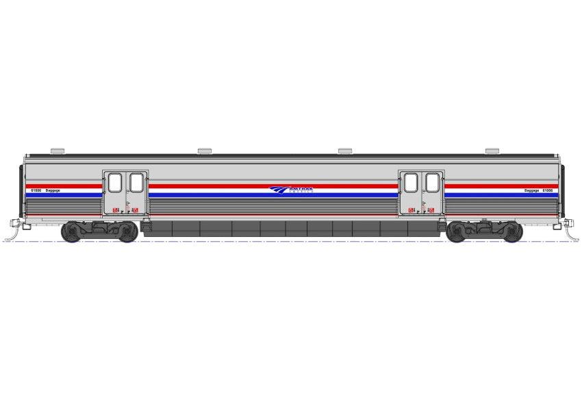 Kato 35-6211 HO Amtrak Viewliner Baggage Car 61006