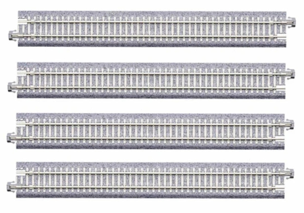 Kato 20-017 N Scale Concrete Tie 186mm (7 5/16") Straight Track [4 pcs] UniTrack