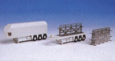 Kibri 15709 HO Scale Roll-Off Skip Container w/Load - Kit -- Red