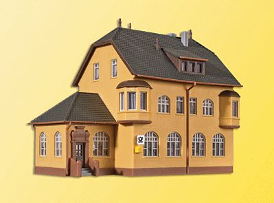 Kibri 37161 N Scale Munderkingen Post Office -- 5 x 2-5/16 x 3-1/2"  12.5 x 5.8 x 9cm