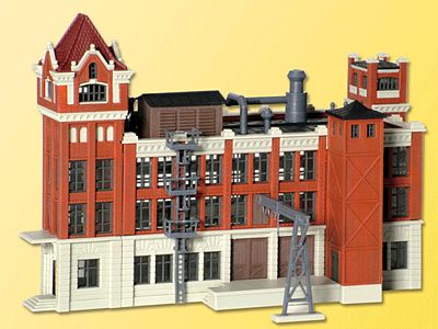 Kibri 37223 N Scale 1871 Factory Building -- 8-3/16 x 4 x 5-31/16"  20.5 x 10 x 13cm