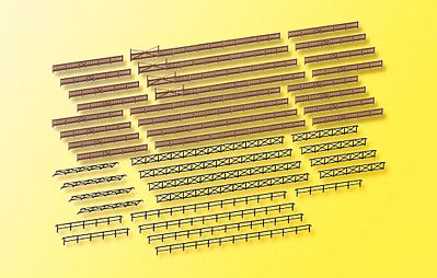 Kibri 37480 N Scale Fences