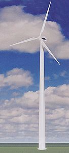 Kibri 38532 HO Scale Wind Generator -- 17-5/8"  44cm high