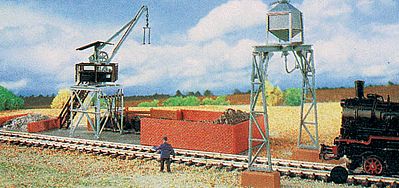 Kibri 39434 HO Scale Coaling Storage -- 9-1/2 x 3-7/8"   24 x 6cm