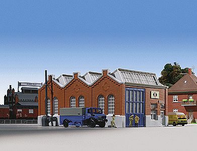 Kibri 39808 HO Scale Zwirn Spinning Mill -- 9-5/8 x 5 x 3-13/16"  24 x 12.5 x 9.5cm