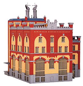 Kibri 39825 HO Scale Brewery in Rheinfelden -- 8-1/4 x 8-7/8 x 10-1/4"  21 x 22 x 26cm