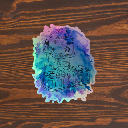 supernova Holographic stickers