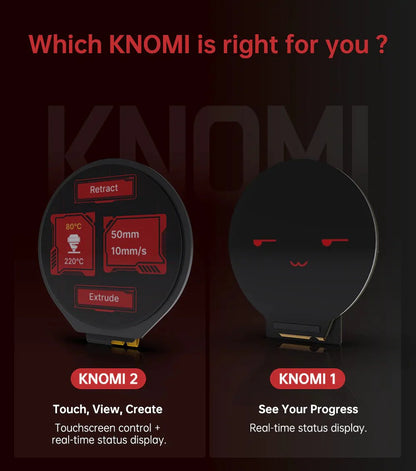 Knomi Toolhead Display for Klipper Printers