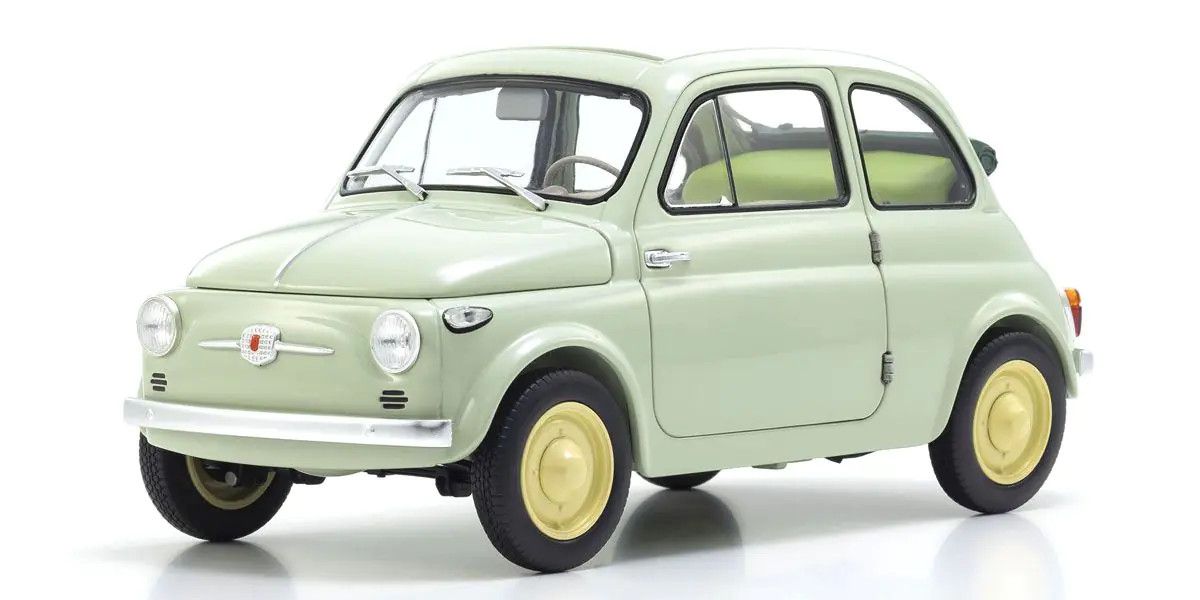 Kyosho KYOSHO ORIGINAL 1/18scale Fiat NUOVA 500 (Green Clear) Diecast