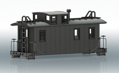 SJP-KT05 24ft Wood Caboose