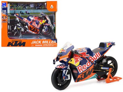 KTM RC16 Motorcycle #43 Jack Miller "Red Bull KTM Factory Racing" MotoGP World Championship (2023) 1/12 Diecast Model by New Ray  free shipping USA