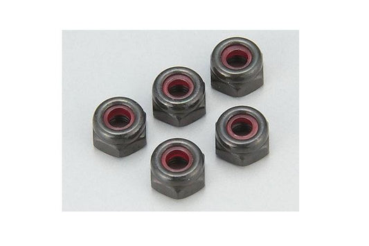 Kyosho 1-N2630N 2.6x3.0mm Steel Nylon Nut (5) Ultima / Inferno / V-One RRR