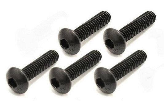 Kyosho 1-S14016H Button Screw (Hex/M4x16/5pieces)