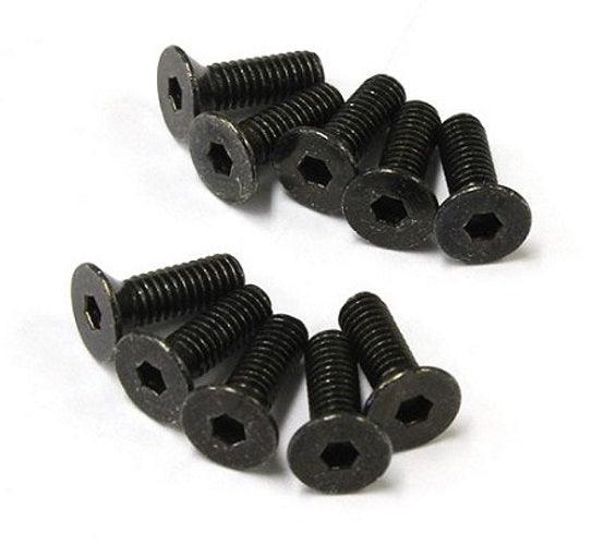 Kyosho 1-S32608H Flat Head Screw (Hex/M2.6x8/10pieces)