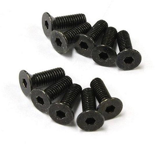 Kyosho 1-S32608H Flat Head Screw (Hex/M2.6x8/10pieces)