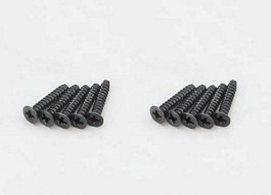 Kyosho 1-S33012TP TP Flat Head Screw (M3x12/10pieces)