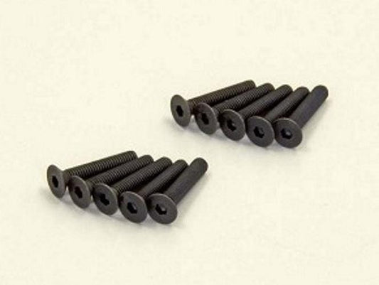 Kyosho 1-S33016H Flat Head Screw (M3x16) (Hex/10pieces)
