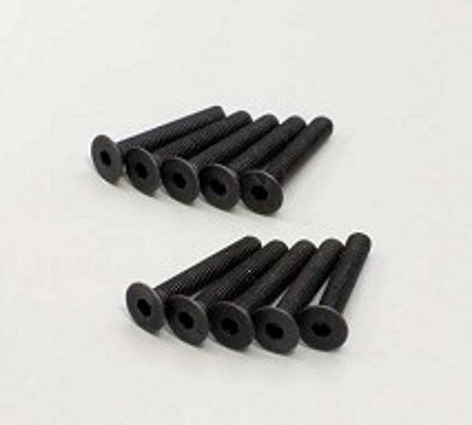 Kyosho 1-S33018H Flat Head Screw (Hex/M3x18/10pieces)