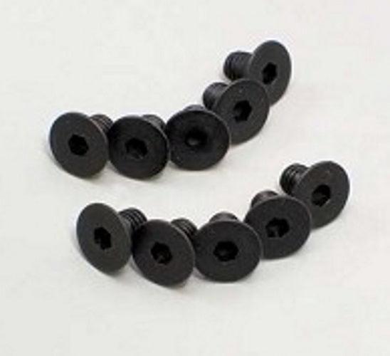 Kyosho 1-S34006H Flat Head Screw (Hex/M4x6/10pieces)