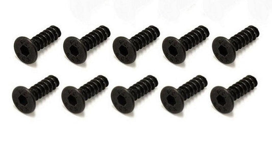 Kyosho 1-S33010TPH TP Flat Head Screw (Hex/M3x10/10pieces)