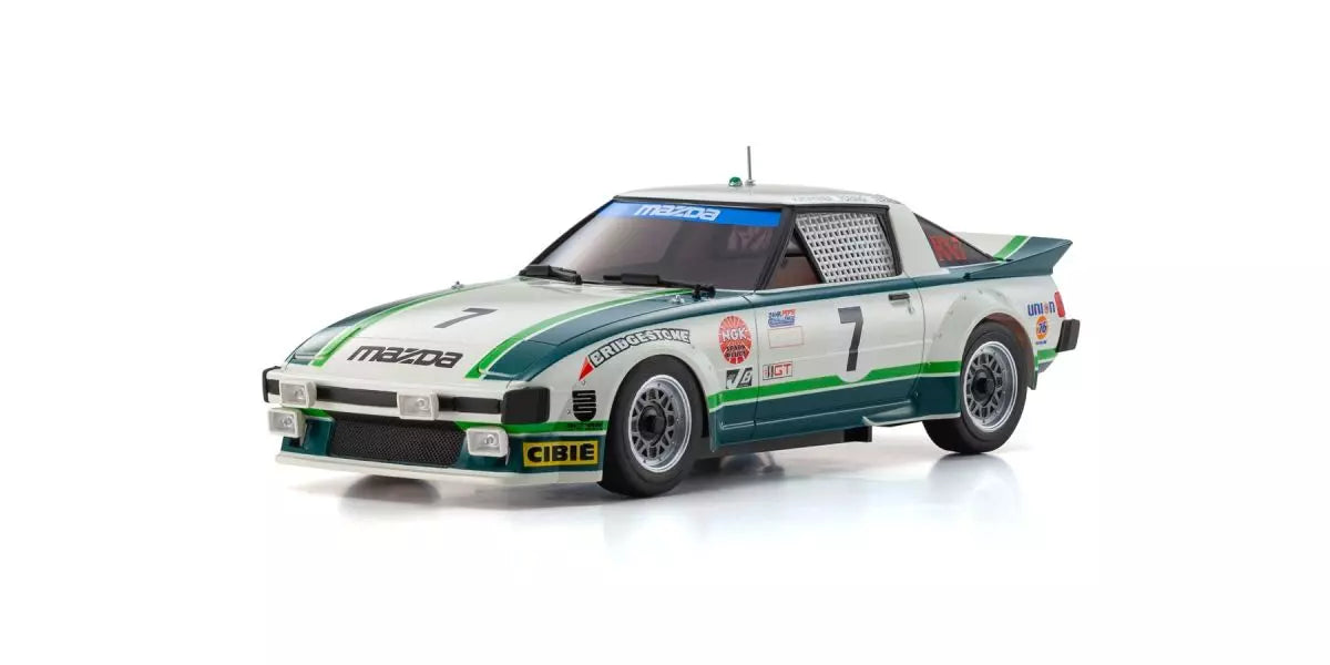 Kyosho Mazda Savanna RX-7 MR04 RWD Mini-Z Readyset RC Car 32365GR