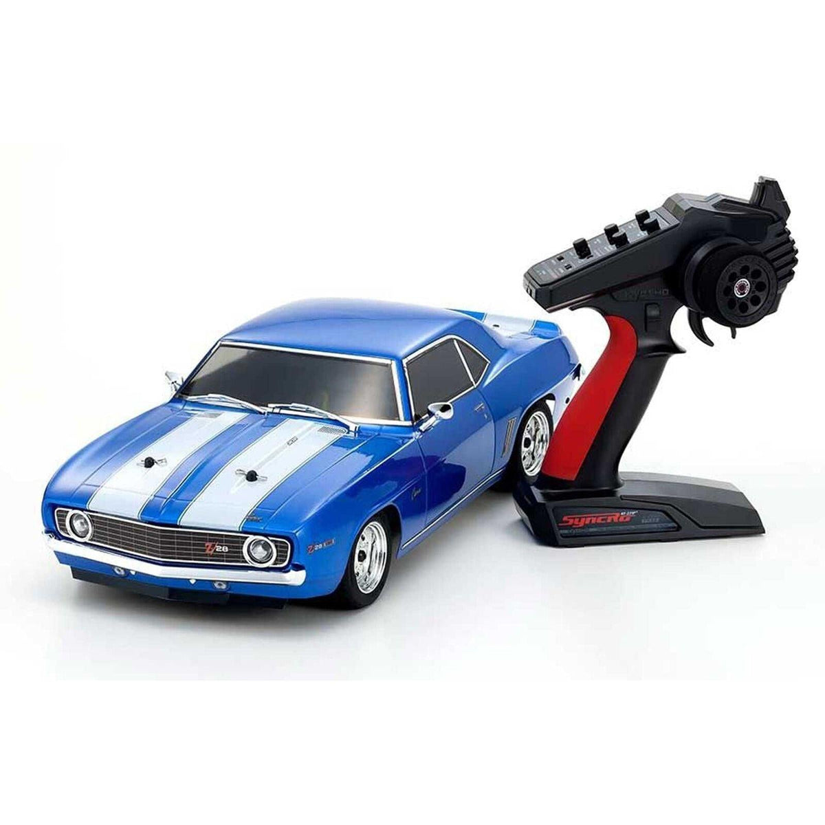 Kyosho 1/10 Fazer Mk2 1969 Chevy Camaro Z/28 4x4 RTR Le Mans Blue Readyset