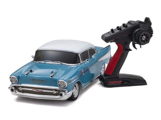 Kyosho 1/10 EP 4WD Fazer Mk2 FZ02L Readyset 1957 Chevy Bel Air Coupe, Turquoise